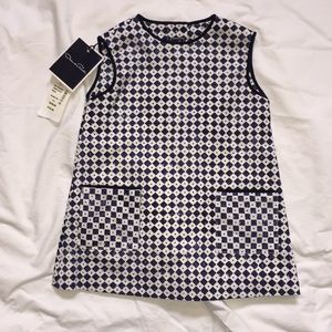 Oscar de la Renta Baby jumper dress with pockets